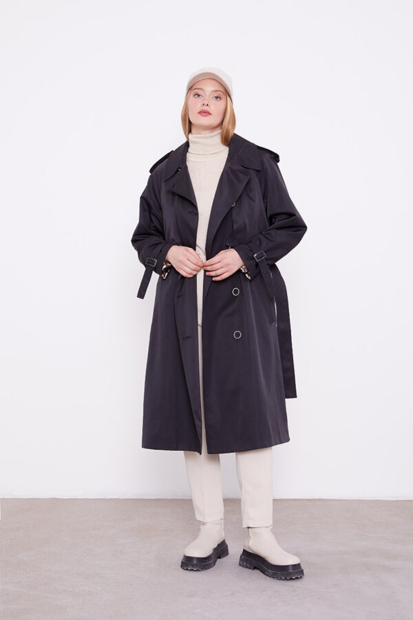 LEVIDOREleganter Trenchcoat – Bild 2