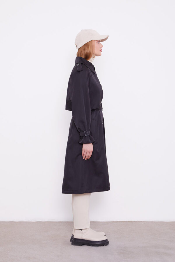 LEVIDOREleganter Trenchcoat – Bild 4