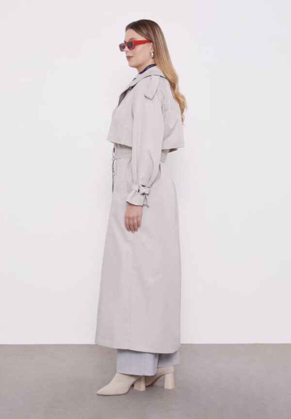 LEVIDORKlassischer Trenchcoat – Bild 2