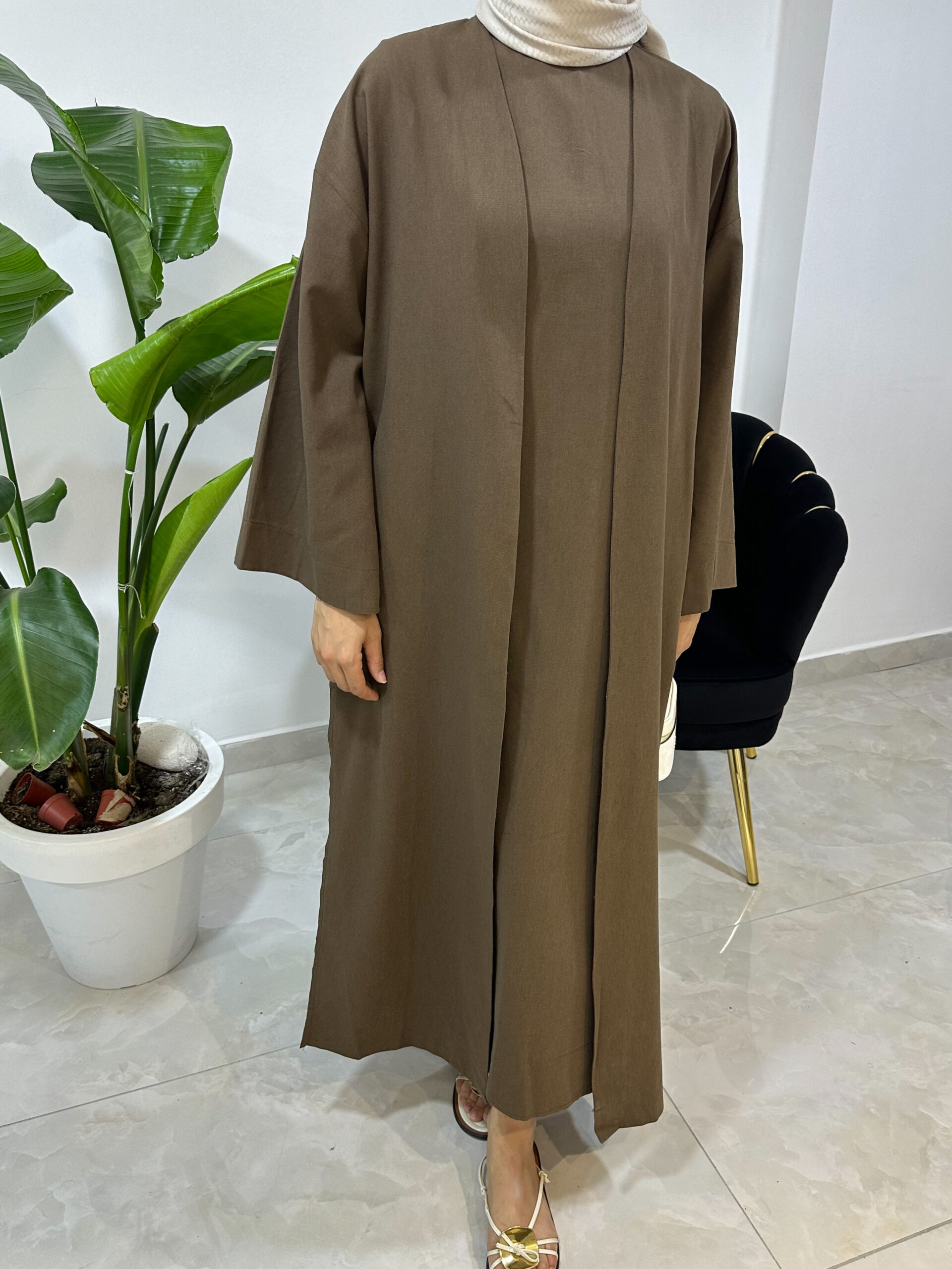 Kimono Kleid – Bild 3