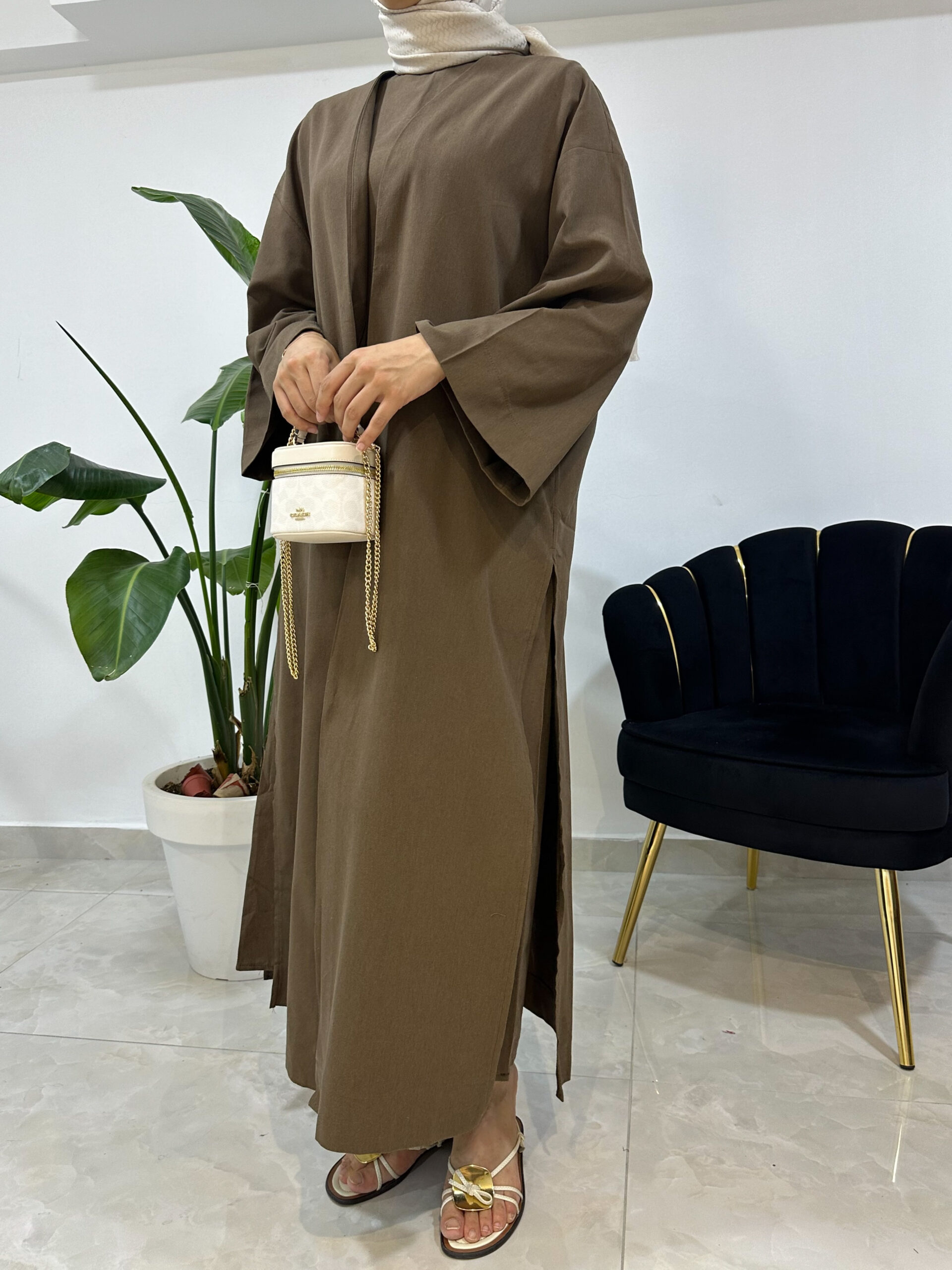 Kimono Kleid – Bild 4