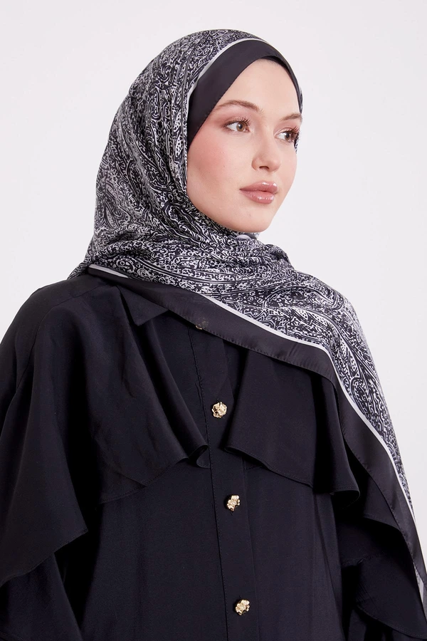 LEVIDOR Indischer Seidenschal – Bild 6