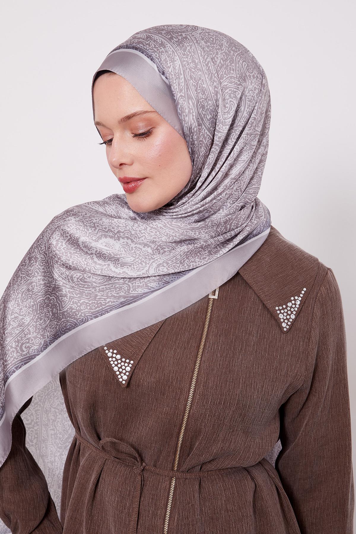 LEVIDOR Indischer Seidenschal – Bild 7