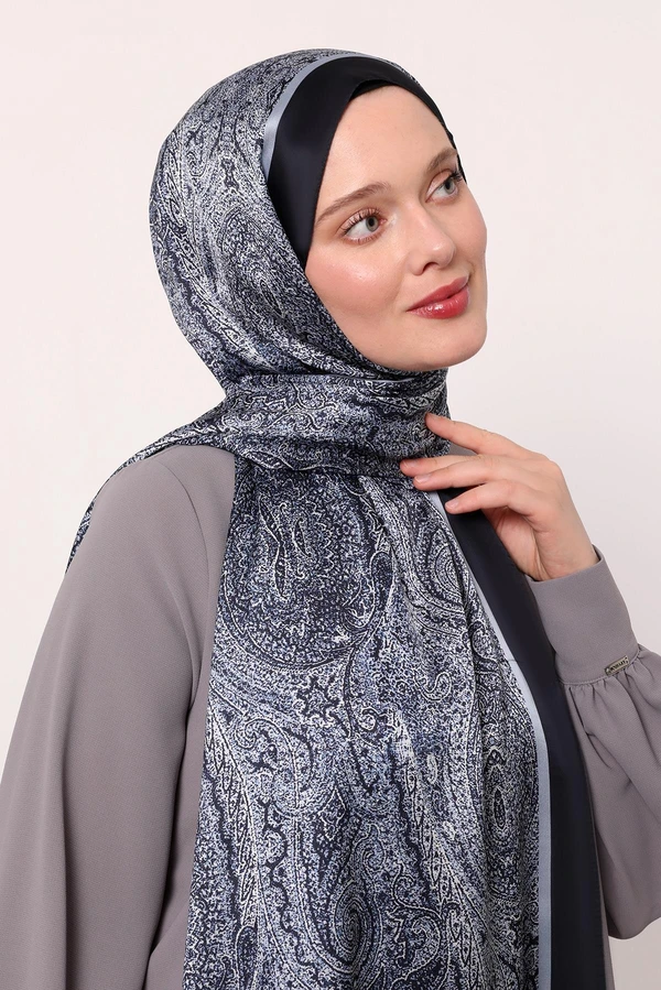 LEVIDOR Indischer Seidenschal – Bild 8